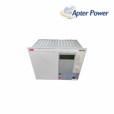 ABB	RET670 1MRK002816-AA Transformer protection

