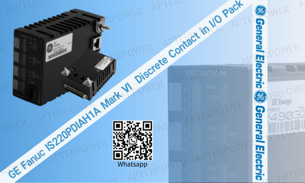 GE Fanuc IS220PDIAH1A Mark VI I/O के साथ दक्षता बढ़ाएँ