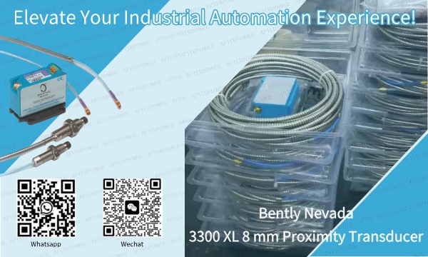 बेंटली नेवादा 3300 एक्सएल 8 मिमी एडी करंट सेंसर औद्योगिक उपकरणों के स्वास्थ्य की निगरानी के लिए आवश्यक हैं
